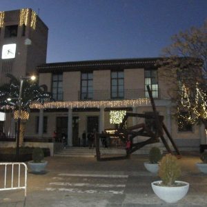 ENCENDIDO DE LUCES NAVIDEÑAS Y COLOCACIÓN DEL NACIMIENTO