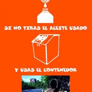 Recicla el aceite usado