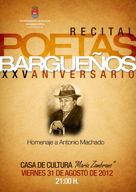 RECITAL DE POETAS BARGUEÑOS, 25 ANIVERSARIO