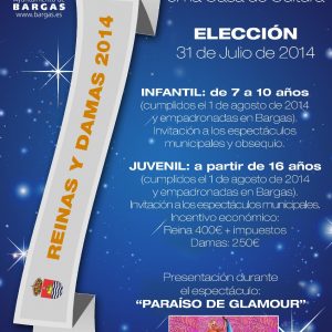 Elección Reinas y Damas de las Fiestas 2014