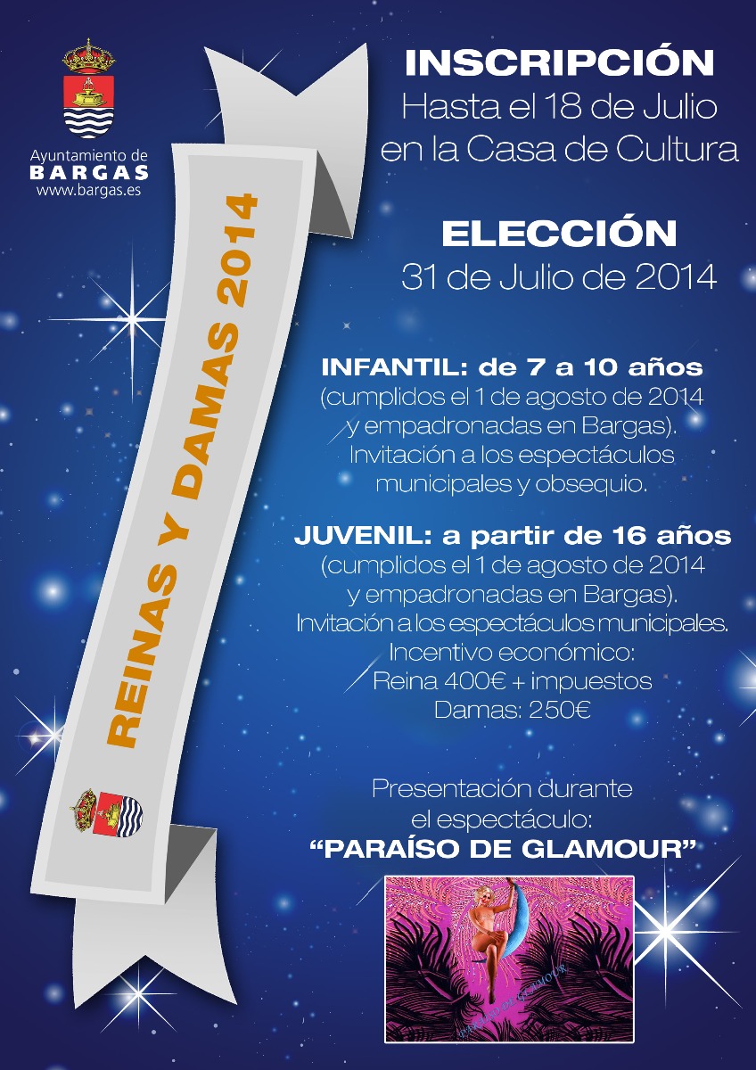 Elección Reinas y Damas de las Fiestas 2014