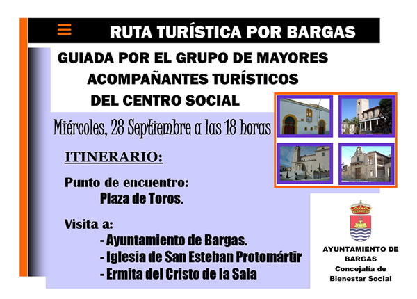 Ruta Turística por Bargas