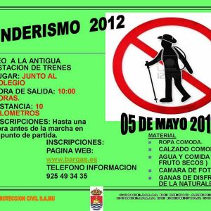 Ruta de senderismo 2012