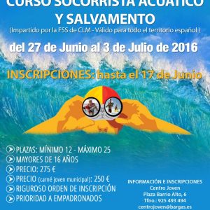 Curso de socorrista acuático y salvamento – 2016