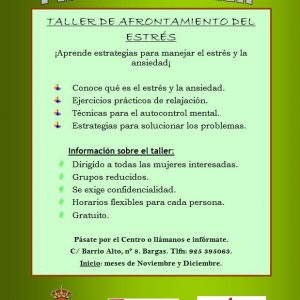 Taller de afrontamiento del estrés