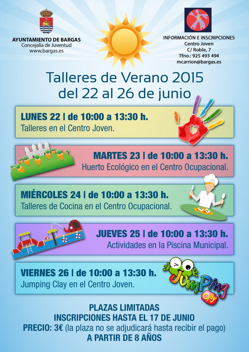 Talleres de verano 2015