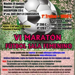 VI Maratón de Fútbol Sala Femenino