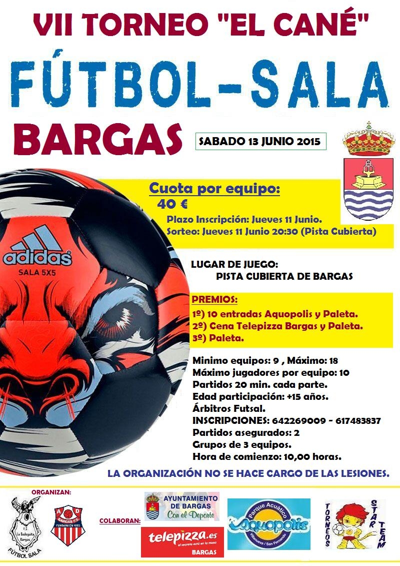 VII Torneo Fútbol-Sala – El Cané