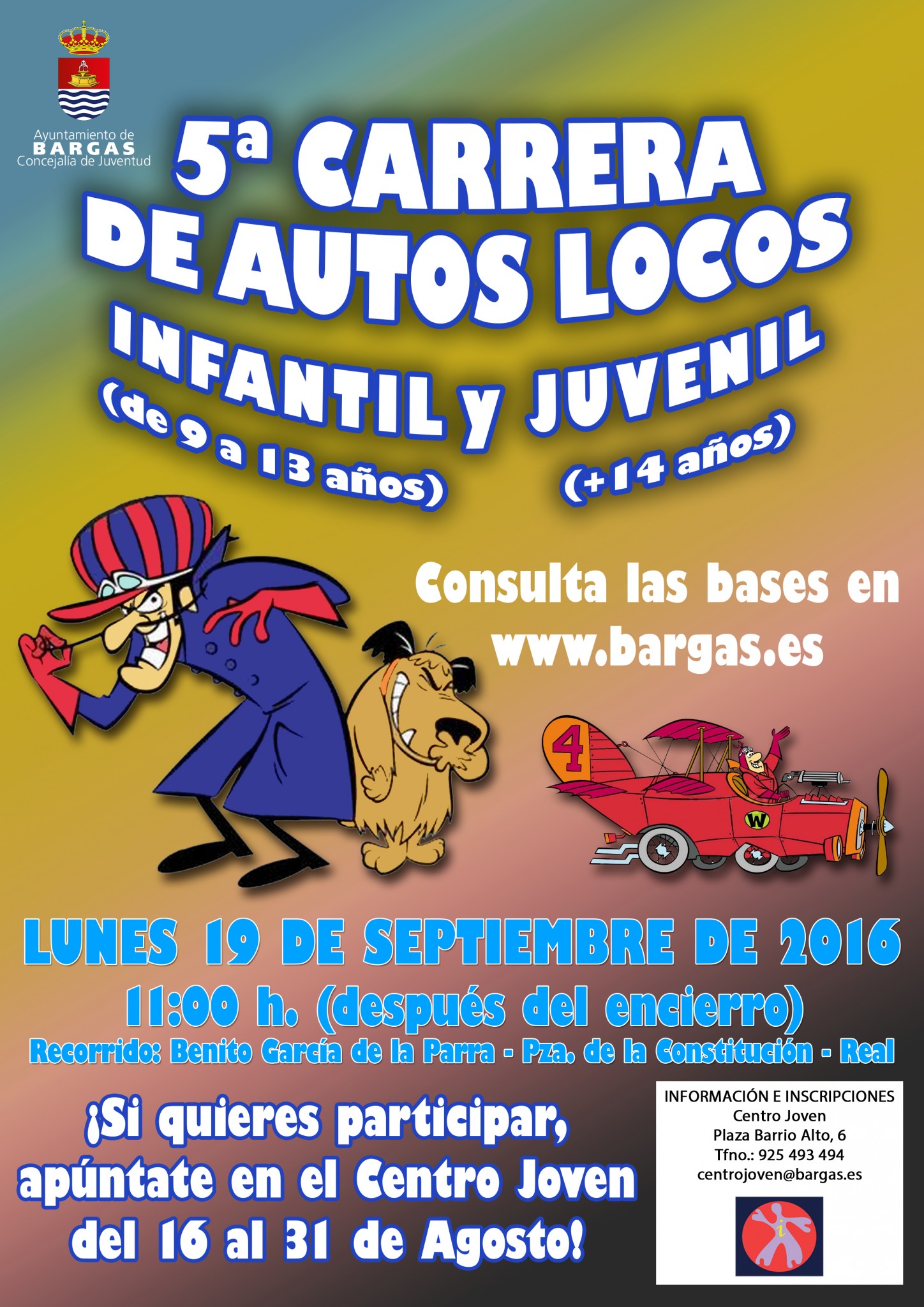 Carrera de Autos Locos 2016