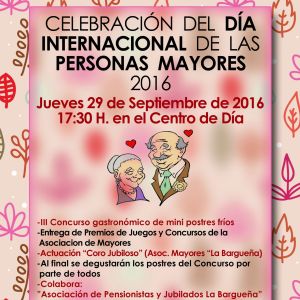 Celebración del Día Internacional de las Personas Mayores 2016