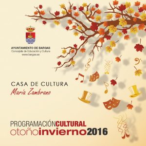 Programación Cultural Otoño-Invierno 2016