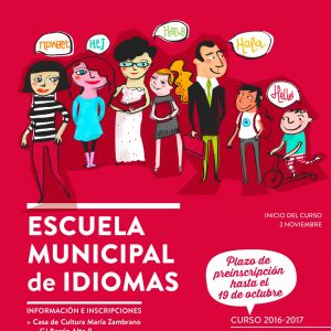 Escuela Municipal de Idiomas – Inicio del Curso 2016/2017