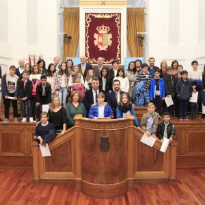 El Colegio Público Stmo. Cristo de la Sala de Bargas, representante de la provincia de Toledo en el Pleno Infantil de las Cortes de Castilla La Mancha.