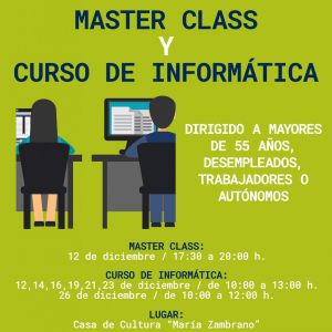 Master Class y Curso de Informática