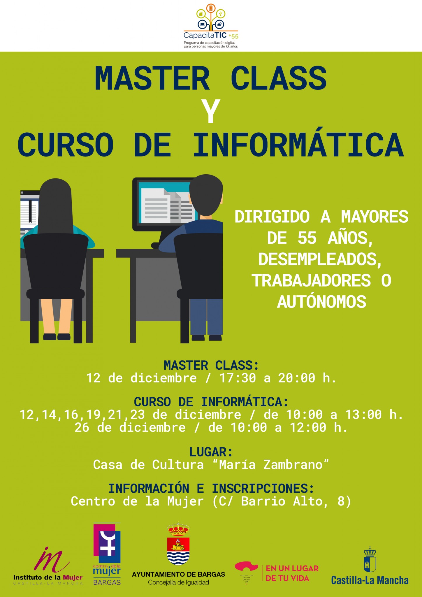 Master Class y Curso de Informática