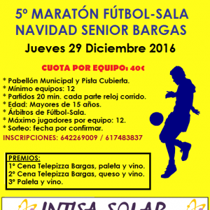 5º Maratón Fútbol Sala Navidad Senior