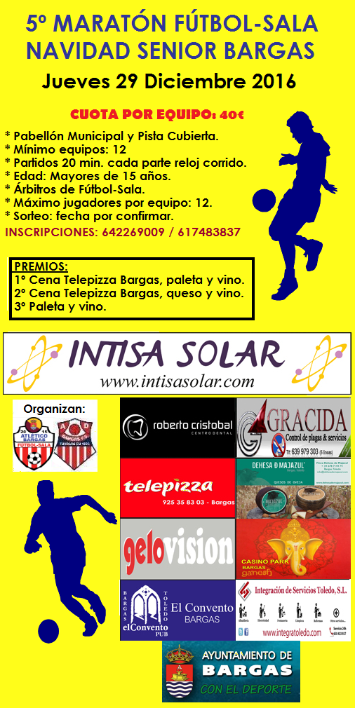 5º Maratón Fútbol Sala Navidad Senior