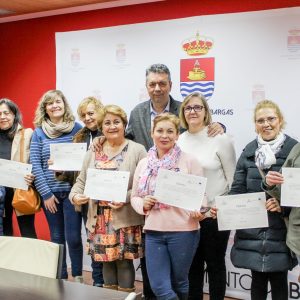 Clausura del Curso de Informática dirigido a mujeres mayores de 55 años