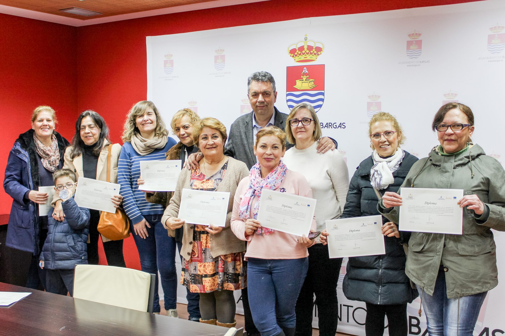 Clausura del Curso de Informática dirigido a mujeres mayores de 55 años