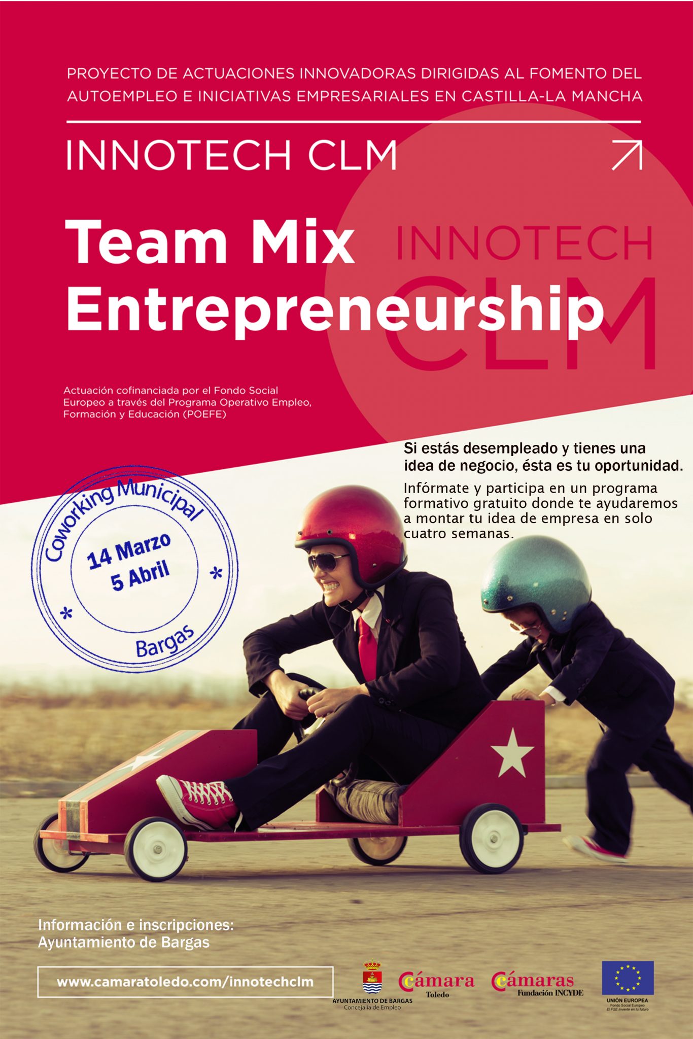 Nuevo Curso para Emprendedores Team Mix en Bargas