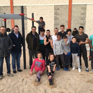 Inauguración del Parque Deportivo Municipal de WorkOut