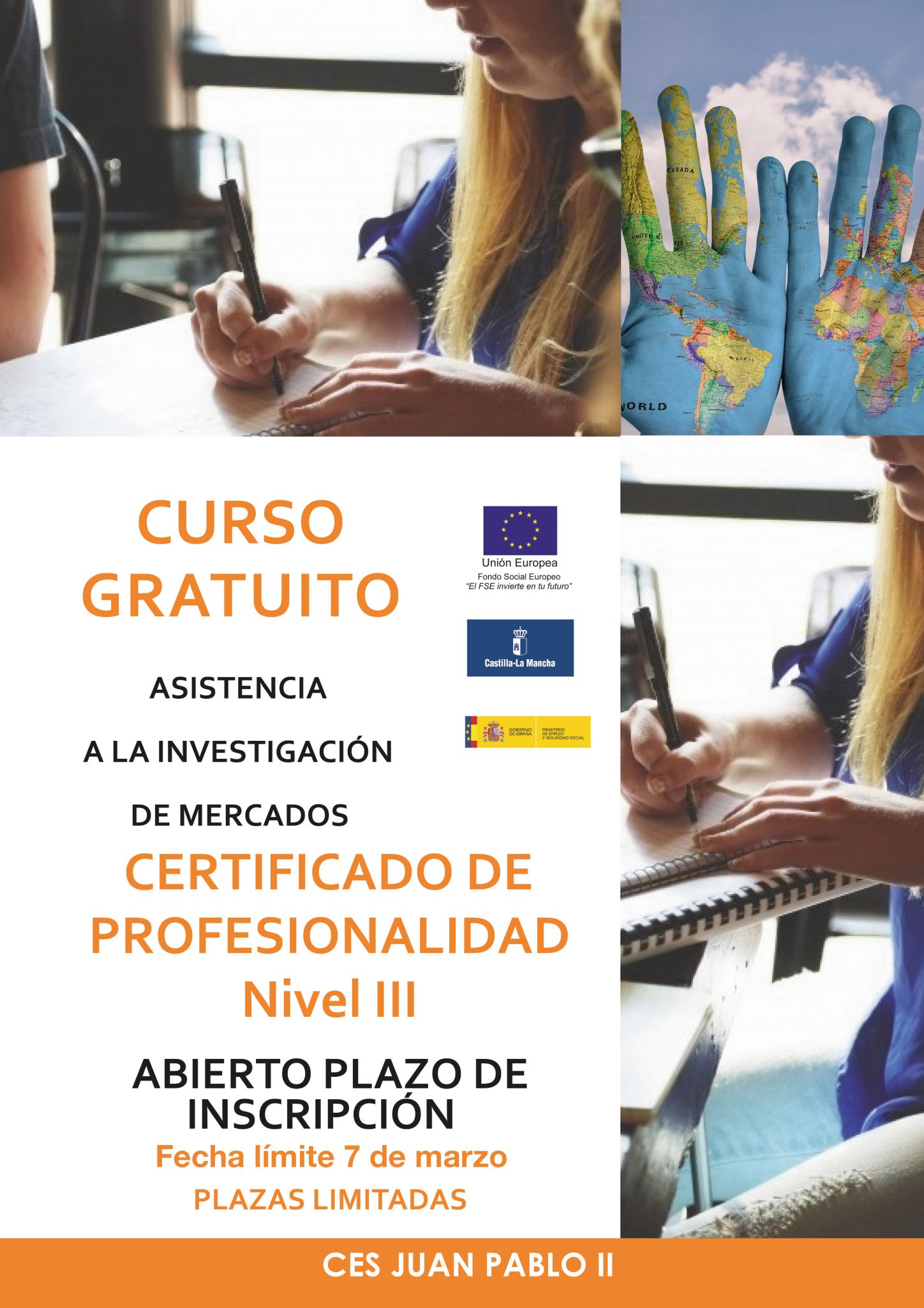 Curso gratuito de Asistencia a la Investigación de Mercados