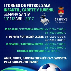 Primer Torneo de Fútbol Sala – Semana Santa 2017