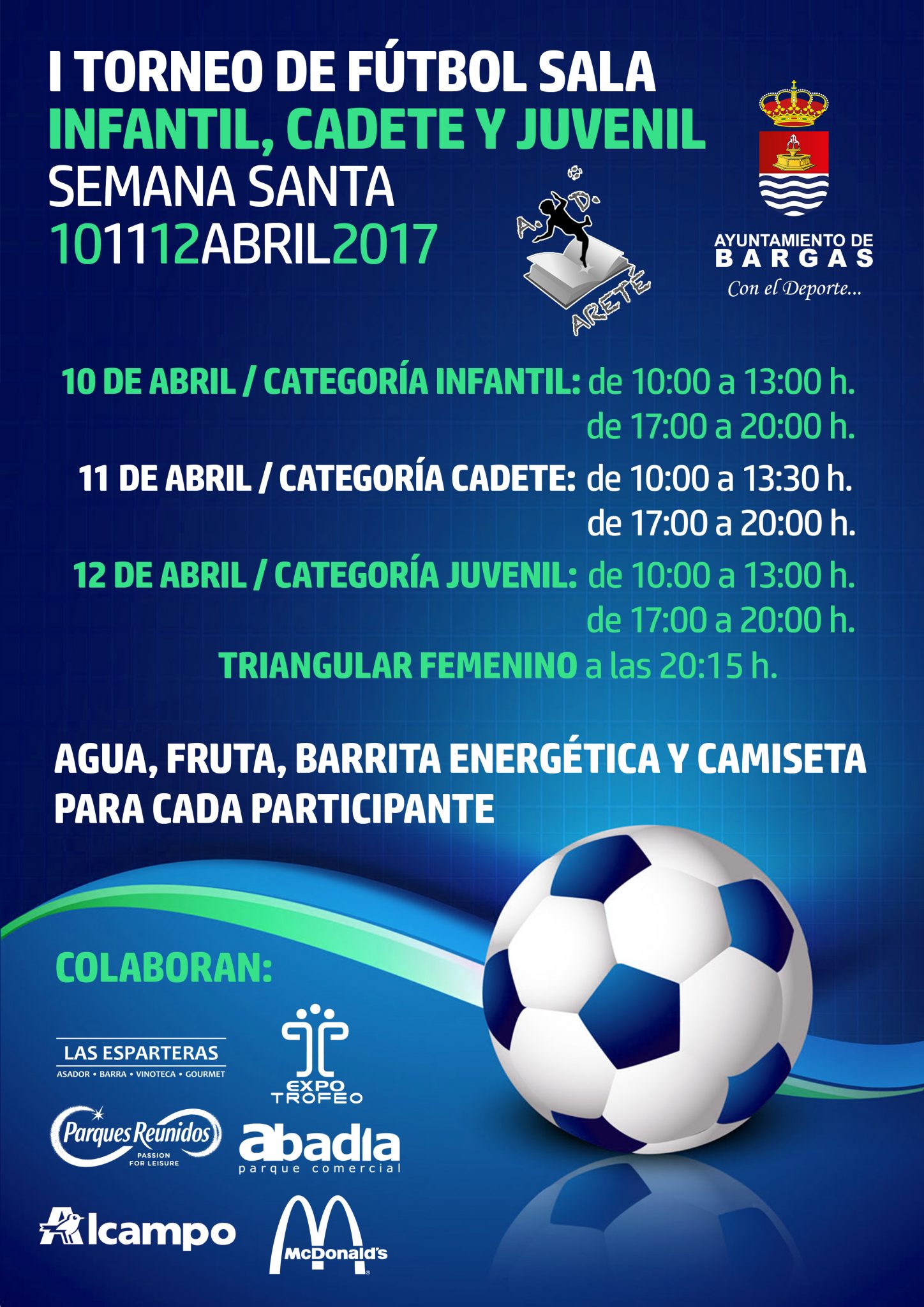 Primer Torneo de Fútbol Sala – Semana Santa 2017