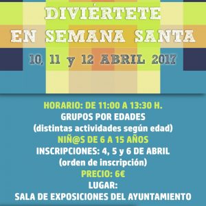 Diviértete en Semana Santa 2017