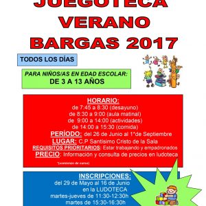 Juegoteca Bargas – Verano 2017