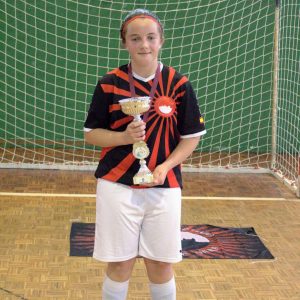 Claudia Rodríguez García campeona regional de fútbol sala