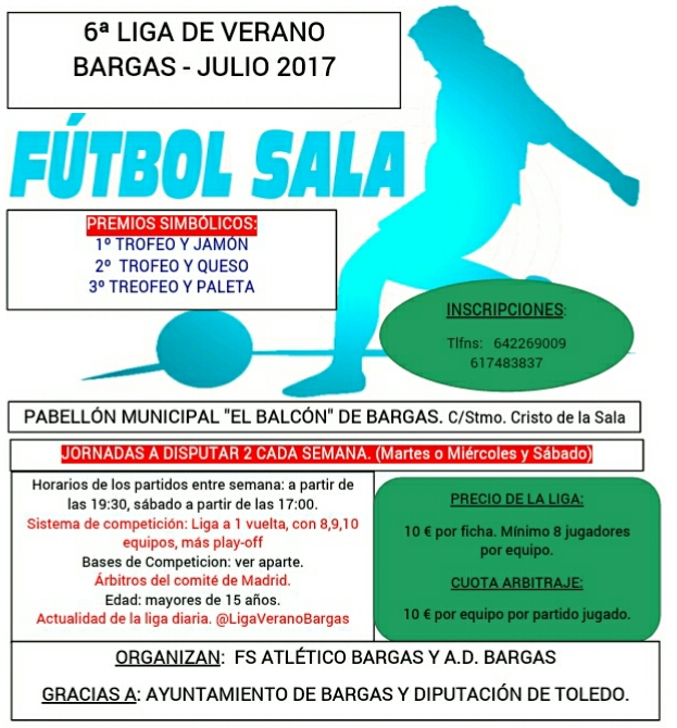 6ª Liga de Verano de Fútbol Sala