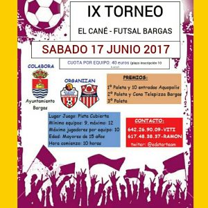 IX Torneo El Cané Futsal Bargas