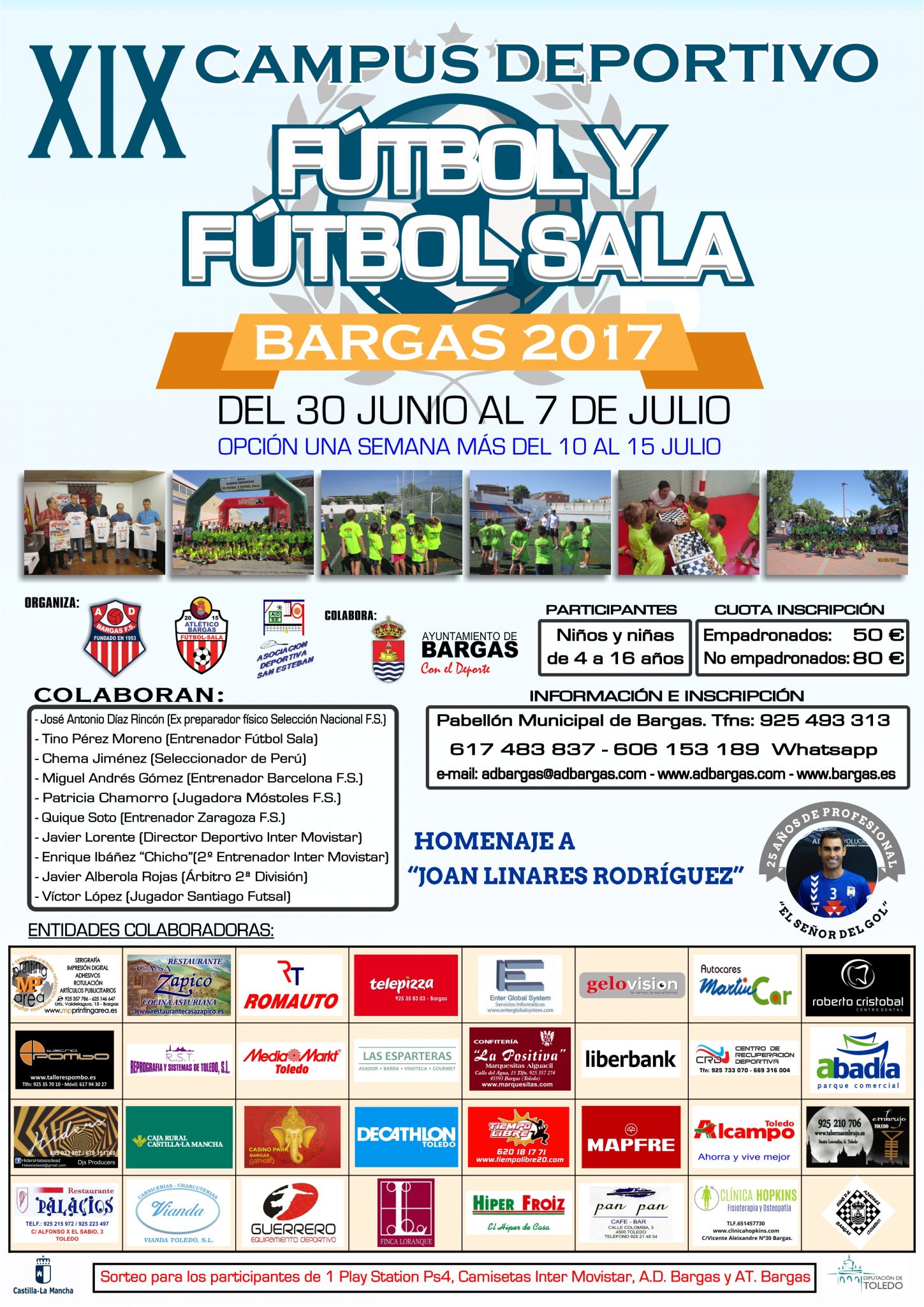 XIX Campus Deportivo Fútbol y Fútbol Sala