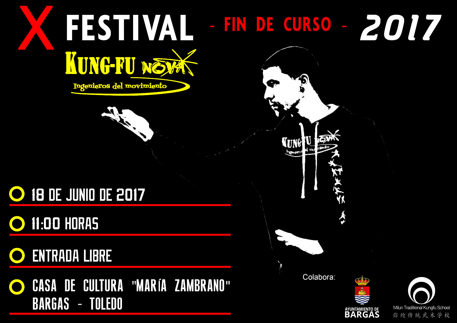 X Festival Fin de Curso – Kung Fu Nova