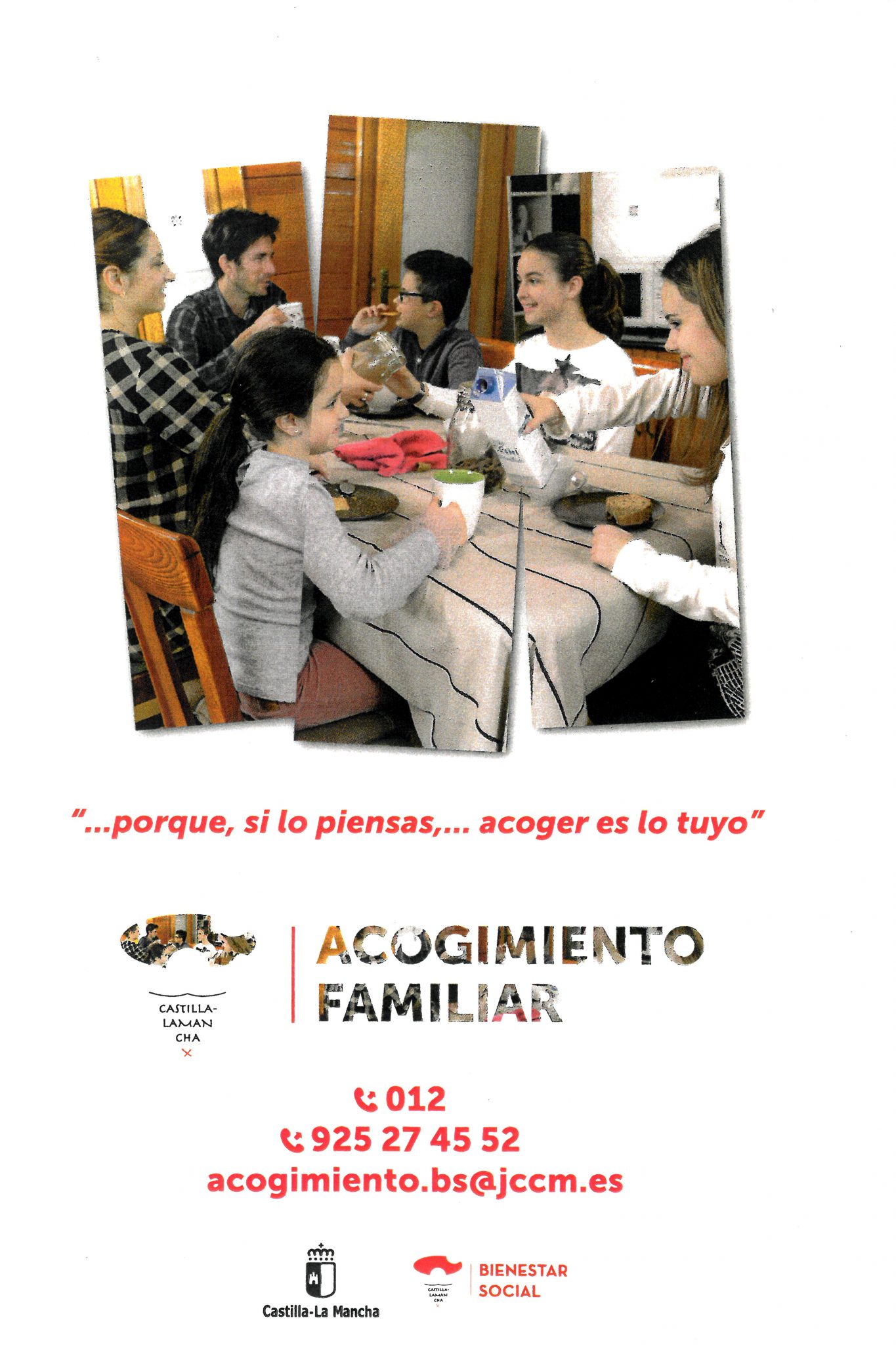 Campaña de acogimiento familiar