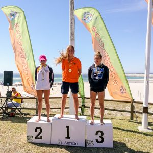 Miriam de Dios Lasa, podium en varias pruebas del Campeonato de España de Salvamento y Socorrismo