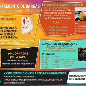 Actividades Fiestas 2017