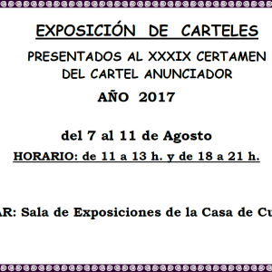 Exposición de Carteles 2017