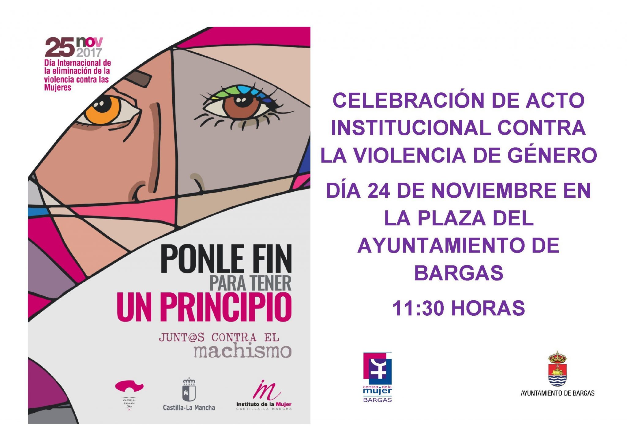 Celebración de Acto Institucional contra la Violencia de Género