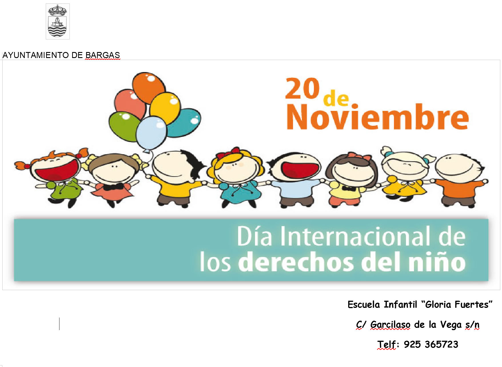 20N Día Internacional de los Derechos del Niño