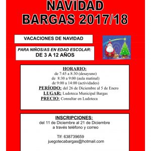 Juegoteca Navidad 2017