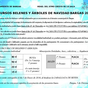 Concurso Belenes y Árboles de Navidad 2017