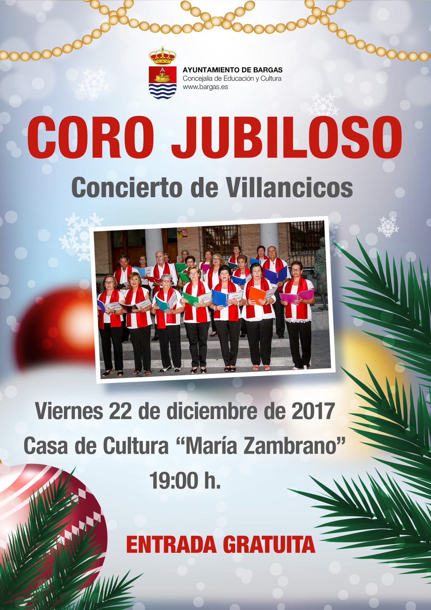 Coro Jubiloso – Concierto de Villancicos 2017