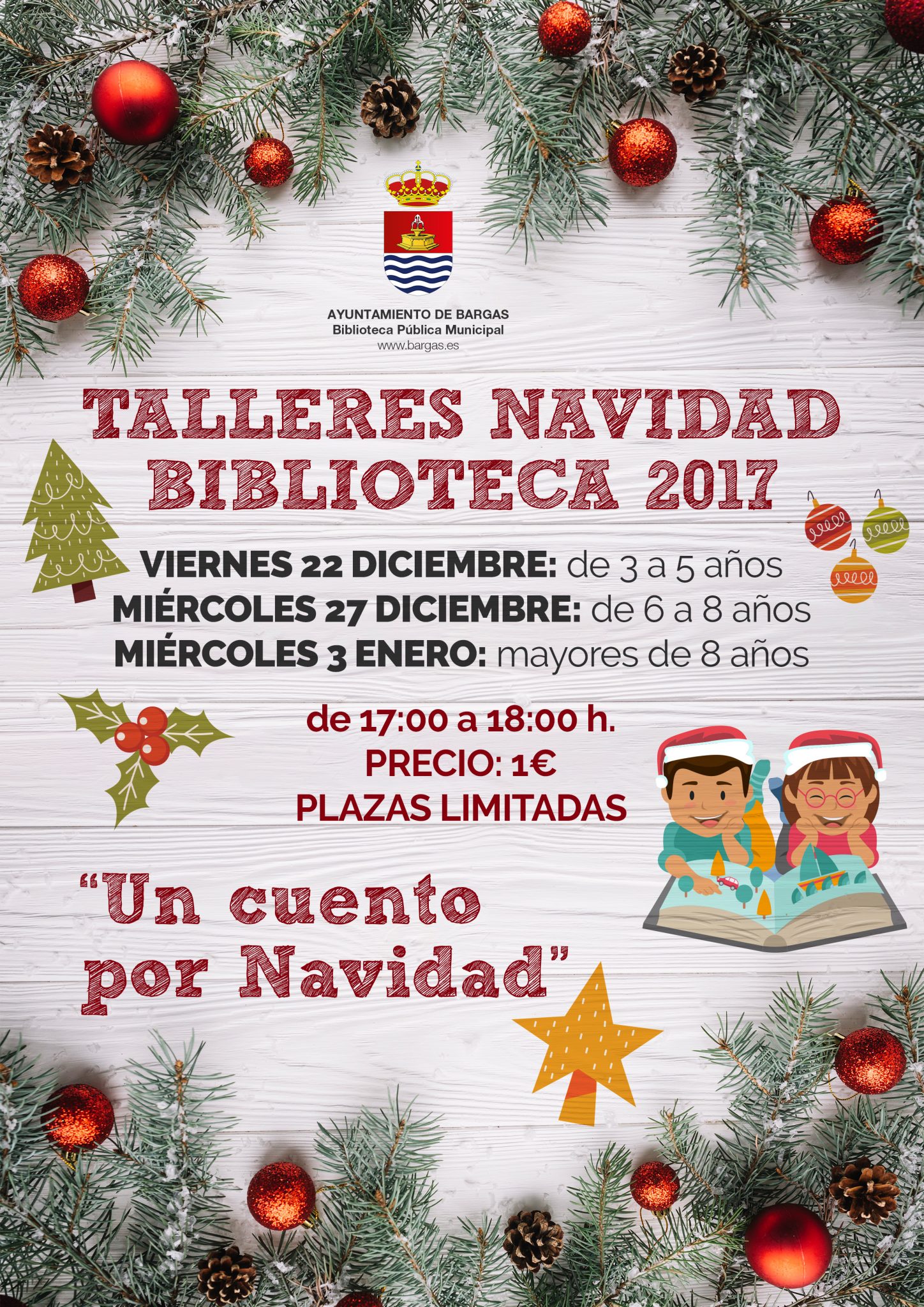 Talleres en la Biblioteca – Navidad 2017