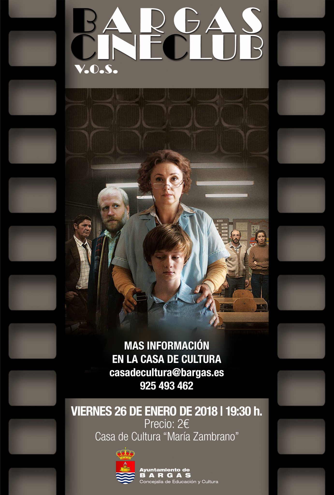 Cineclub V.O.S. Enero 2018