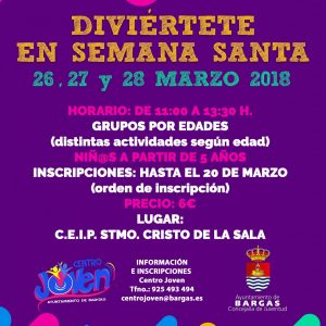 Diviértete en Semana Santa 2018