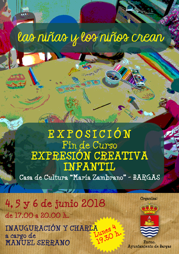 Exposición Fin de Curso Expresión Creativa Infantil