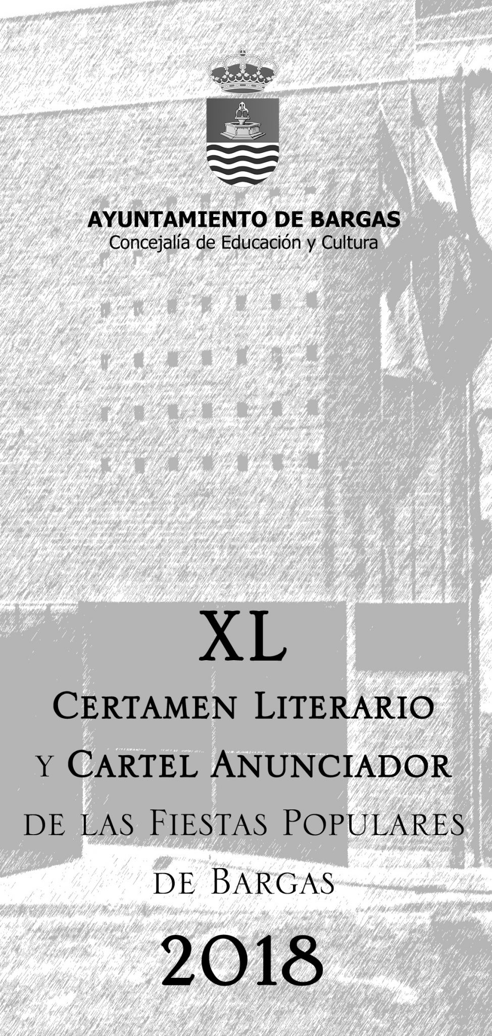 Bases del XL Certamen Literario y Cartel Anunciador de las Fiestas