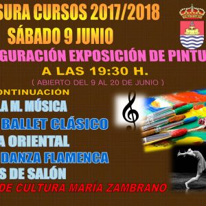 Clausura de los Cursos Municipales 2017/2018